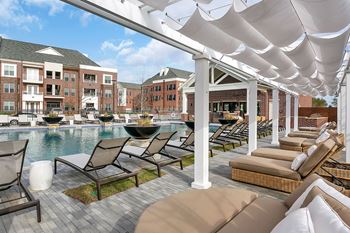 Cabana Seating View at McKinney Village, Texas, 75069